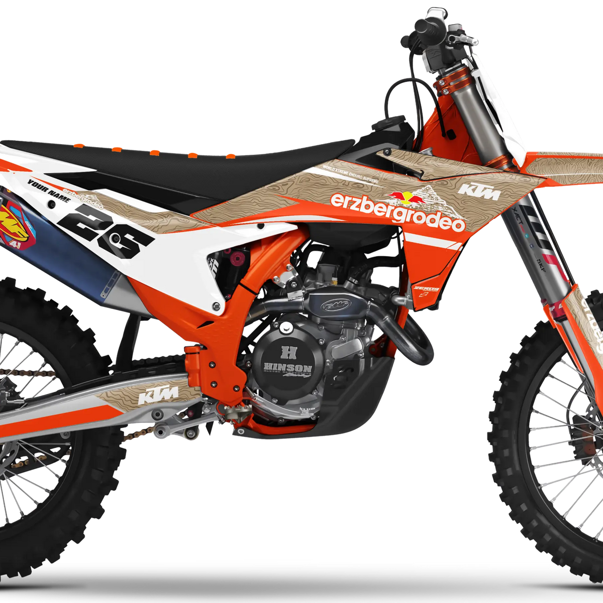 KTM Graphics Kit - ErzbergRodeo 22 | ZERO9 MX GRAPHICS