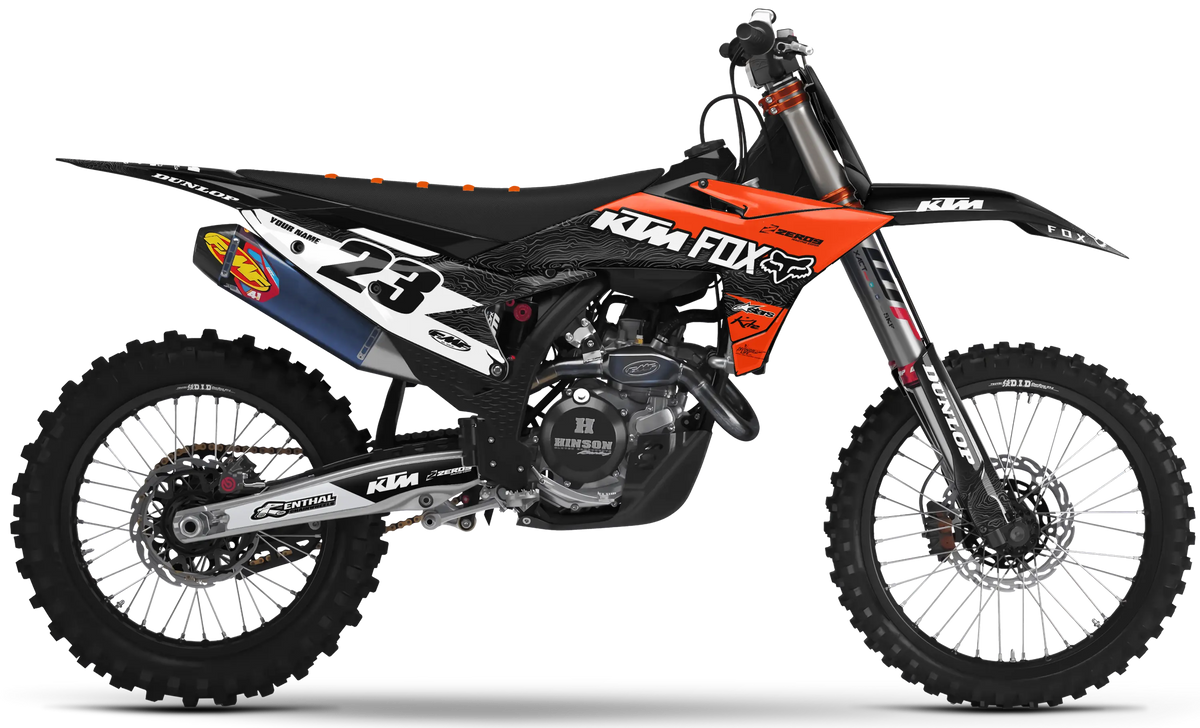 KTM Graphics Kit - Mist | Orange  GRAPHIC KIT 