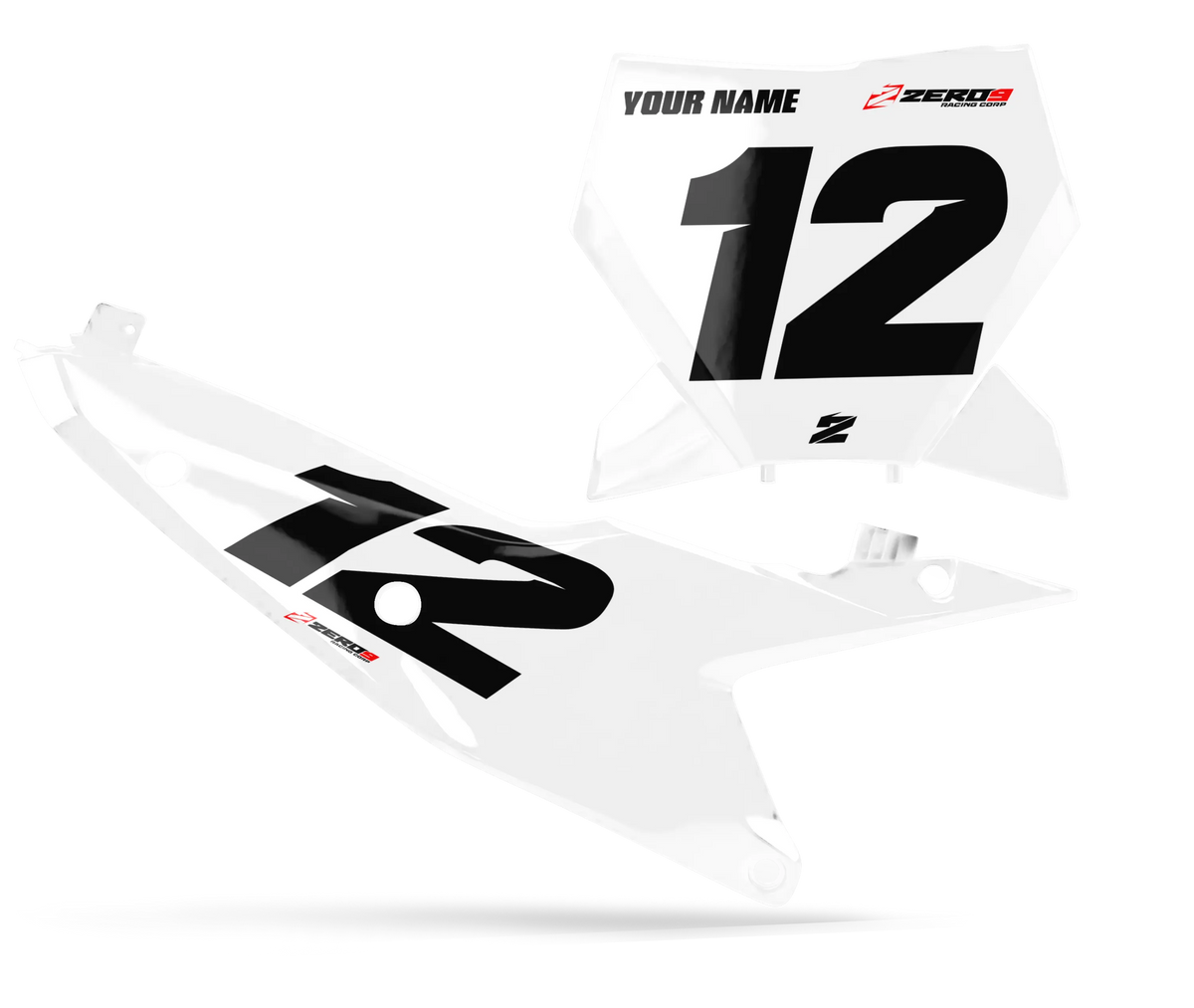 KTM Number Plates - Comp  NUMBER PLATES 
