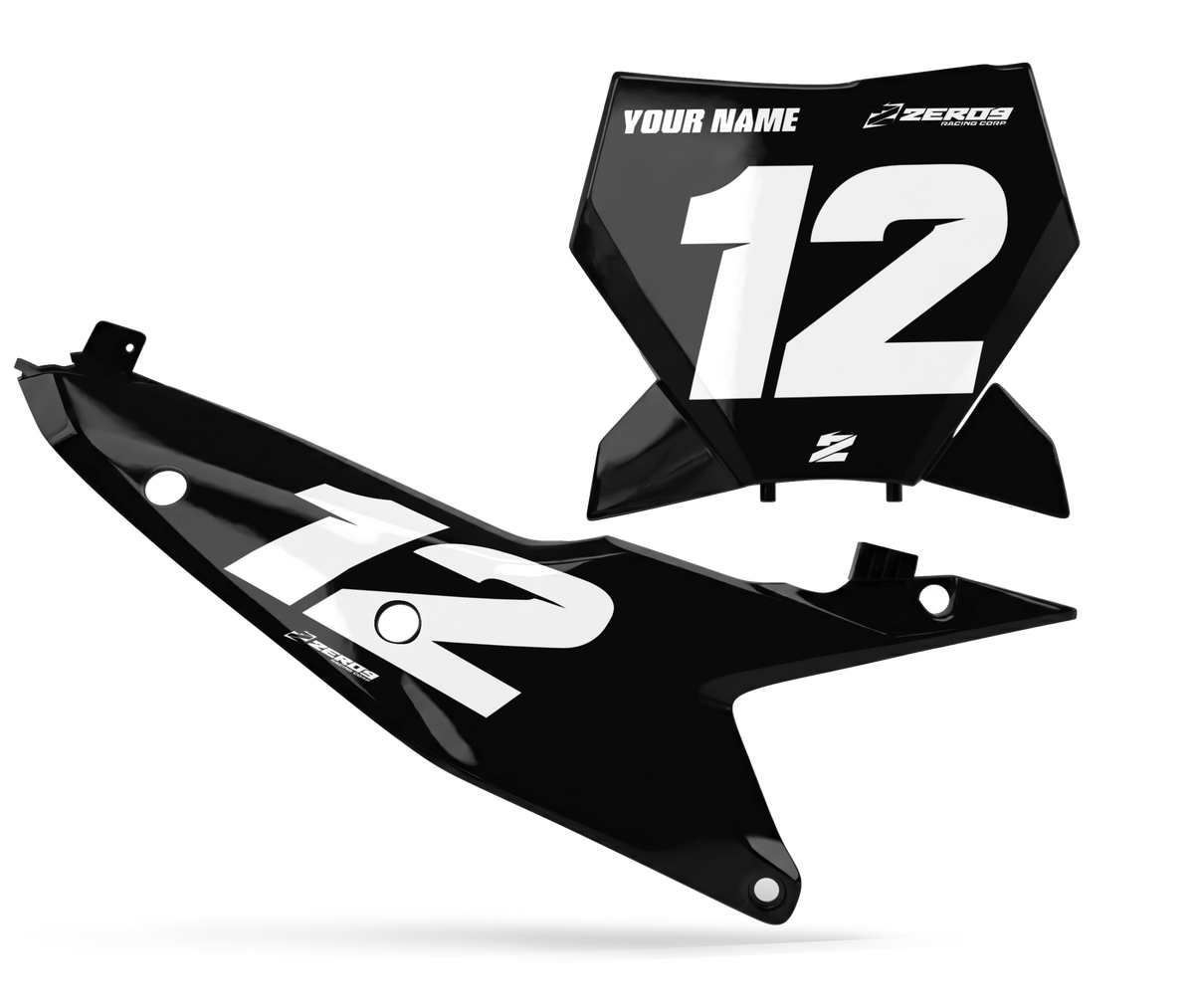 KTM Number Plates - Comp  NUMBER PLATES 