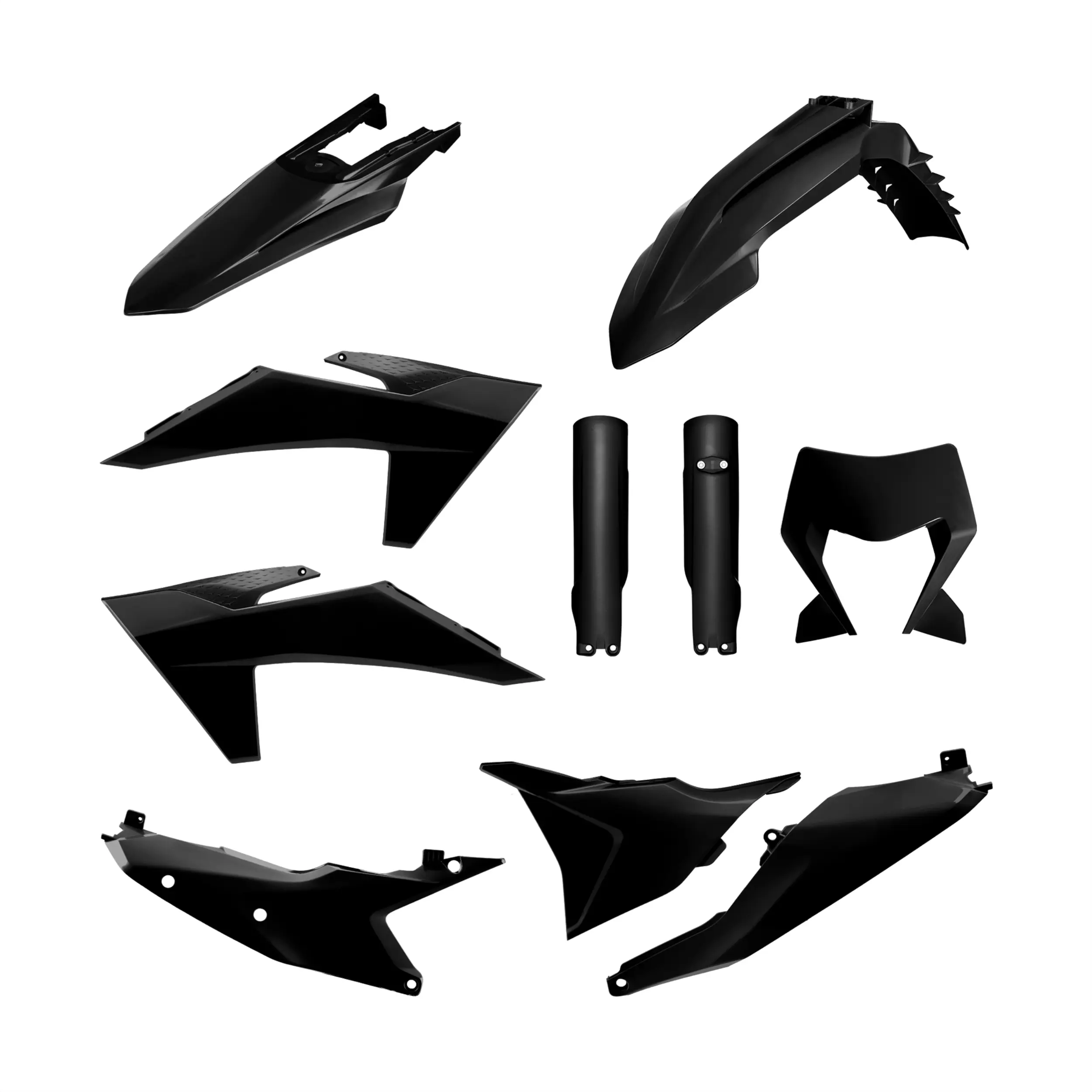 KTM Plastics Kit - EXC / EXC-F 2024-2025 - Black  PLASTICS KIT 