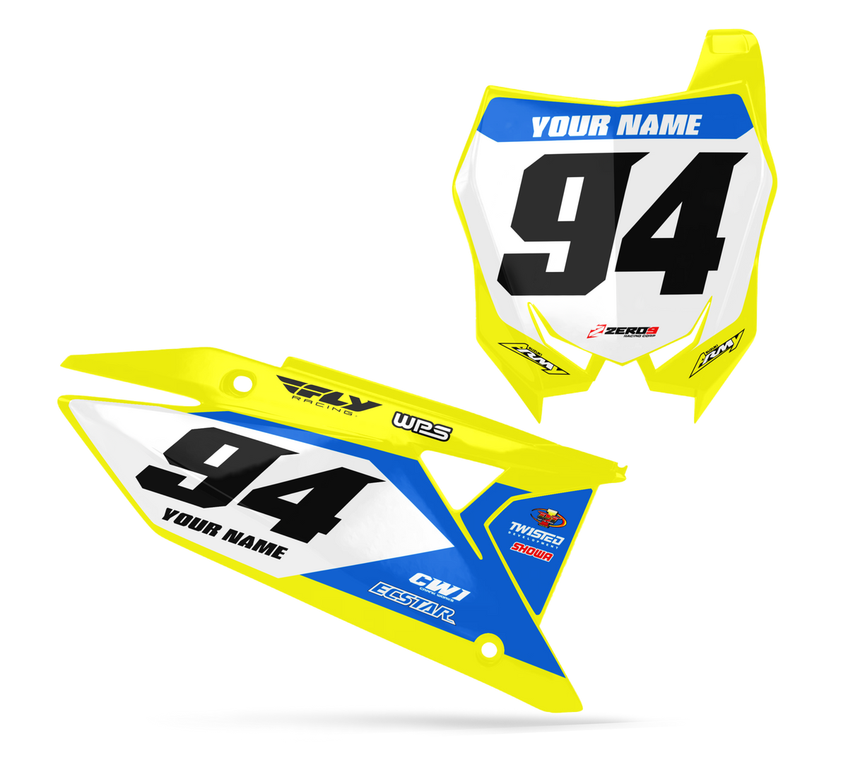 Suzuki Number Plates - Rush