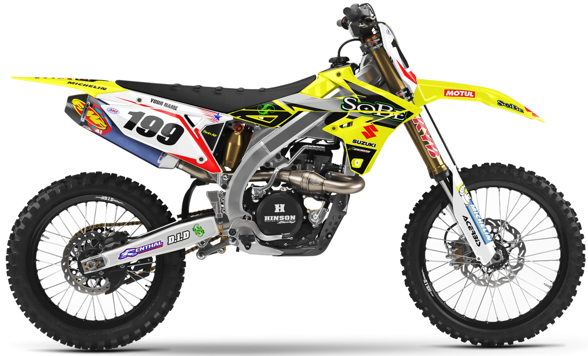 Suzuki Graphics Kit - SOBE | Yellow  GRAPHIC KIT 