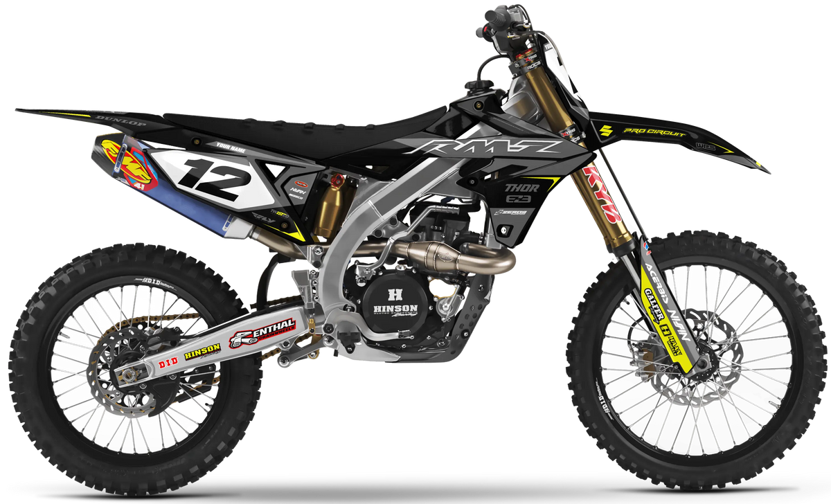 Suzuki Graphics Kit - ZEST | Black  GRAPHIC KIT 