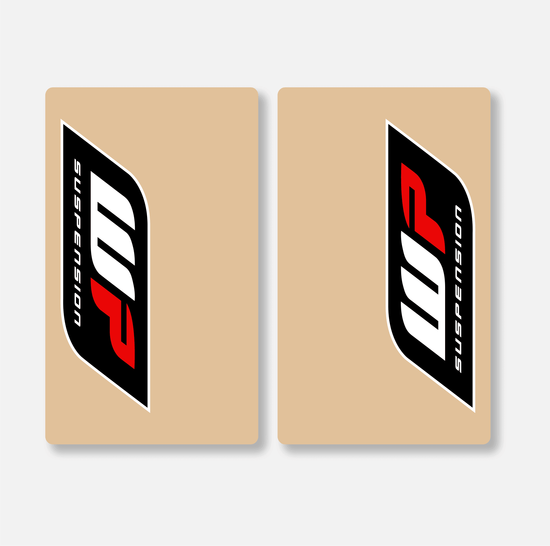 WP FORK DECALS CLEAR - OEM 16 - ZERO9 MX GRAPHICS