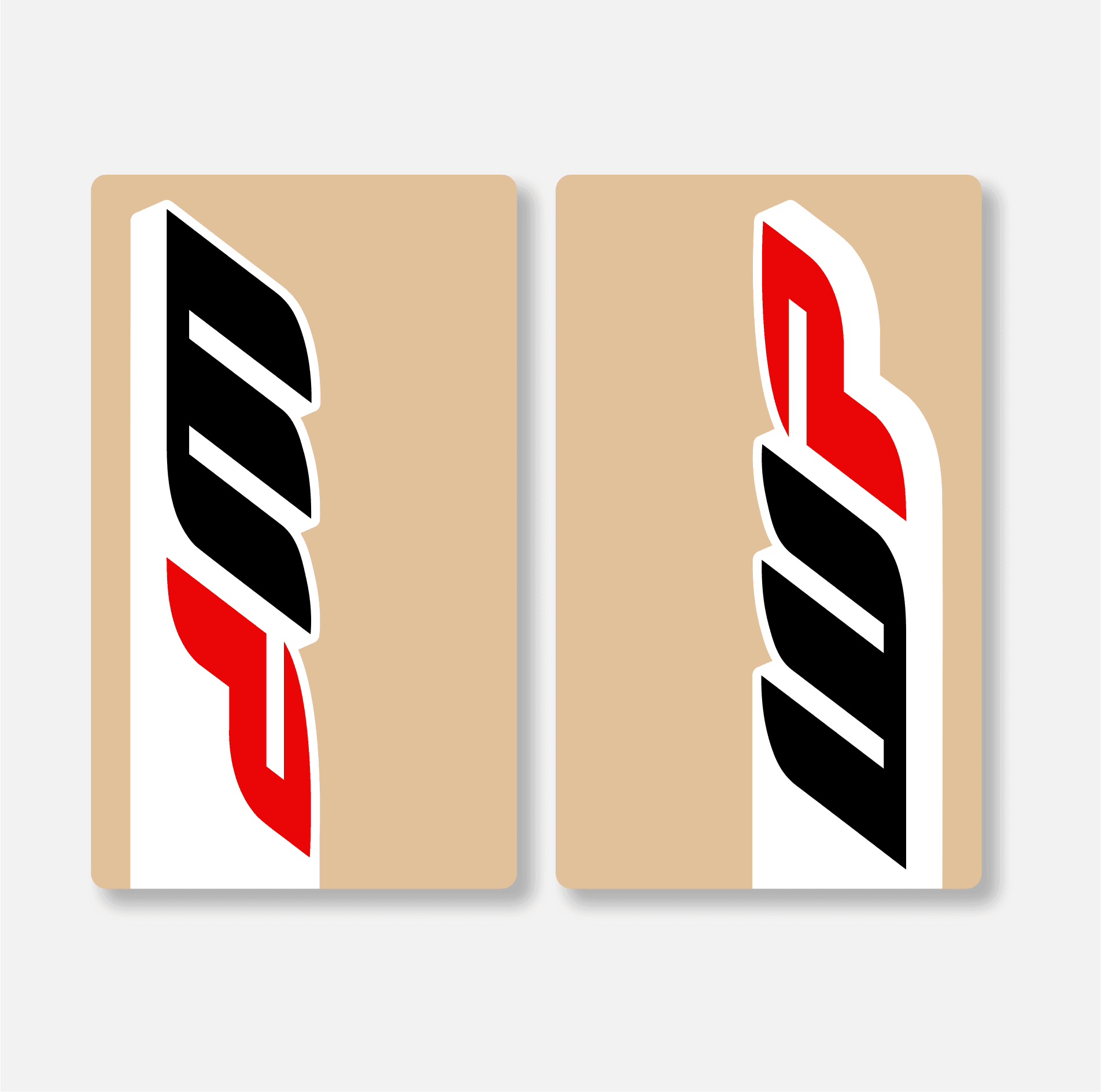 WP FORK DECALS CLEAR - OEM 17 - ZERO9 MX GRAPHICS