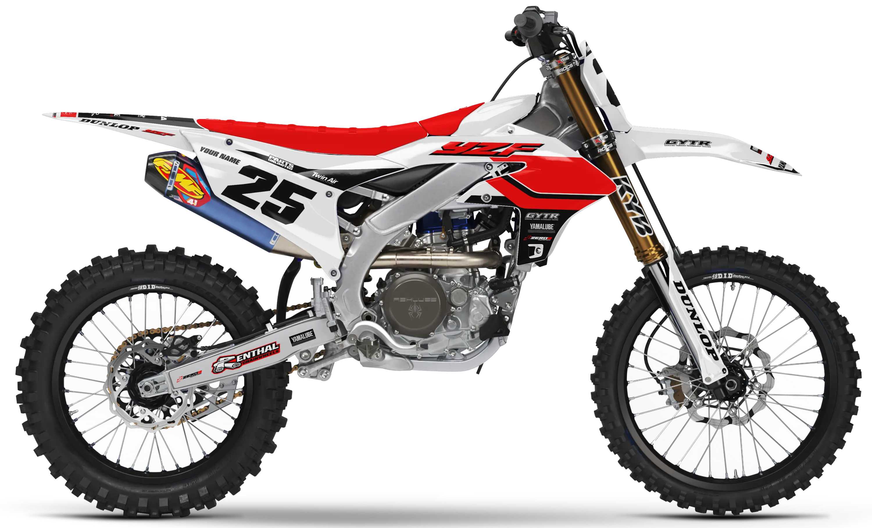 Yamaha Graphics Kit - 70th ANNIVERSARY | White  GRAPHIC KIT 
