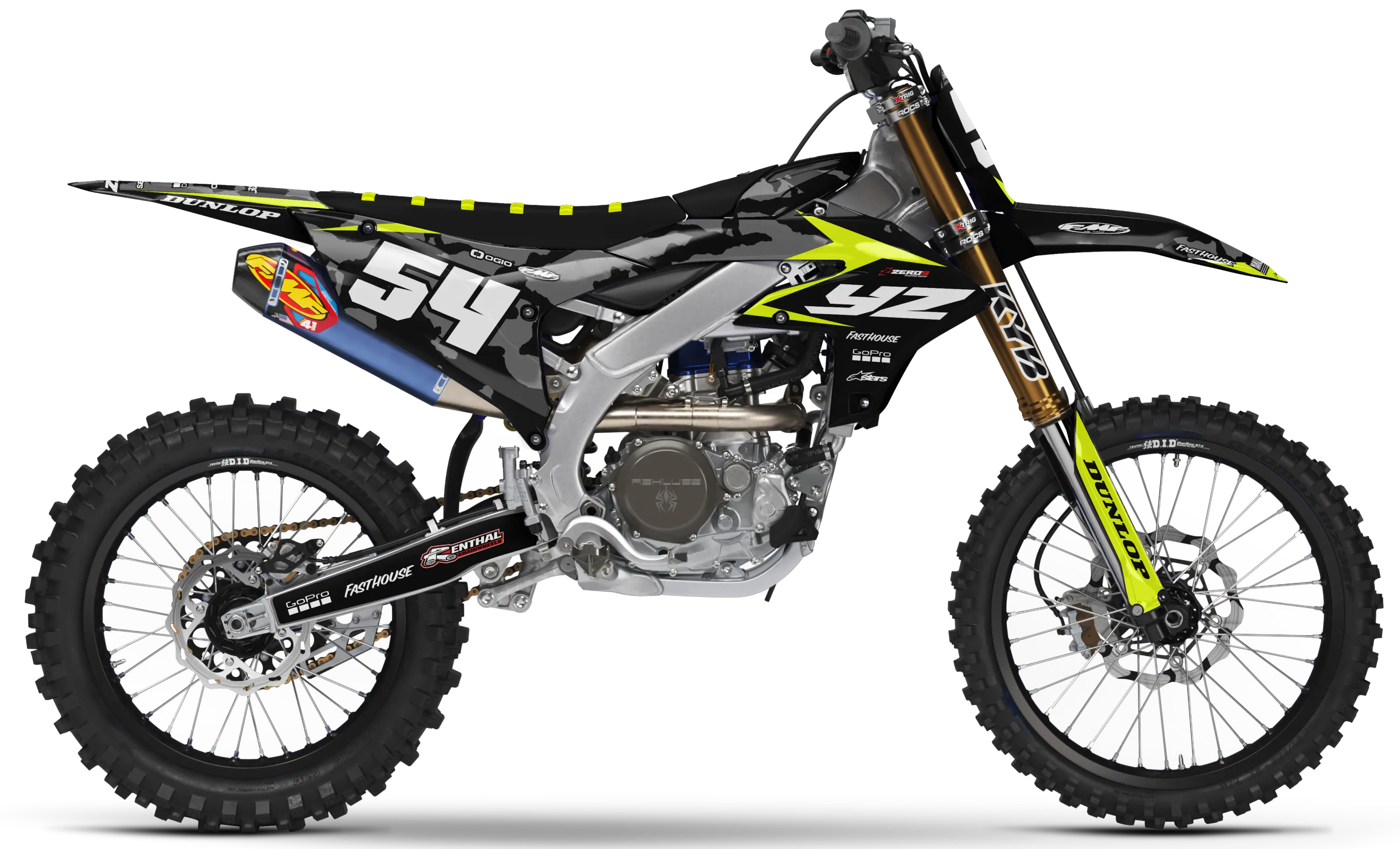 Yamaha Graphics Kit - CAMO | Black  GRAPHIC KIT 