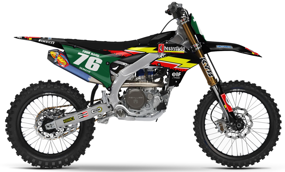 Yamaha Graphics Kit - CHESTERFIELD | Black  GRAPHIC KIT 