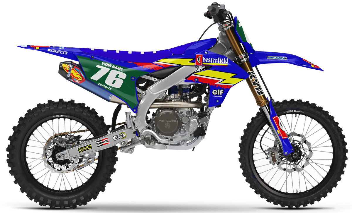 Yamaha Graphics Kit - CHESTERFIELD | Blue  GRAPHIC KIT 