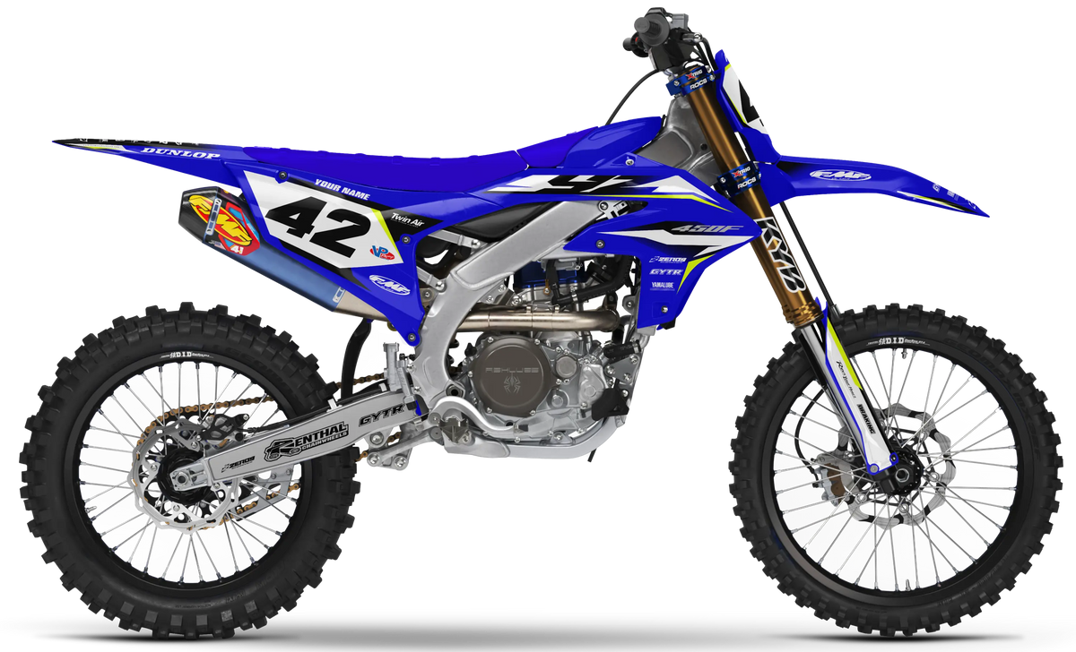 Yamaha Graphics Kit - HAZE | Blue  GRAPHIC KIT 