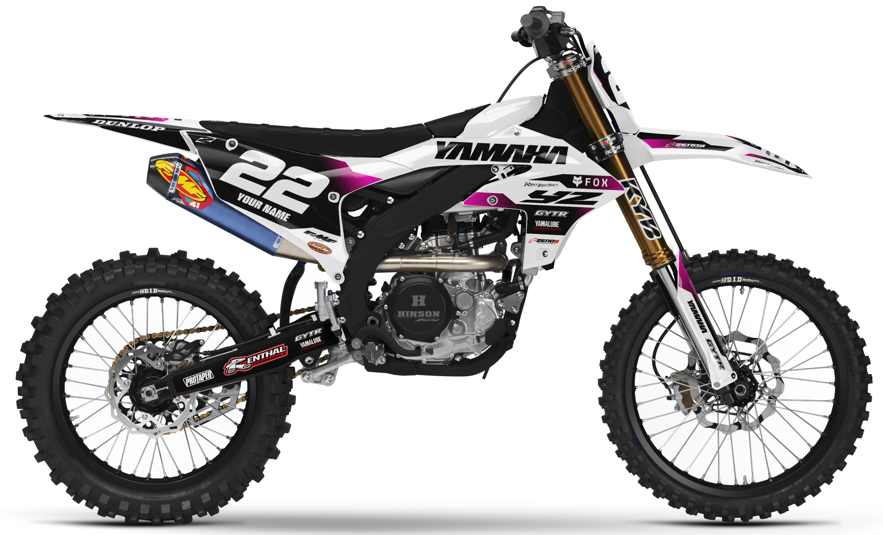Yamaha Graphics Kit - NOVA | Black  GRAPHIC KIT 