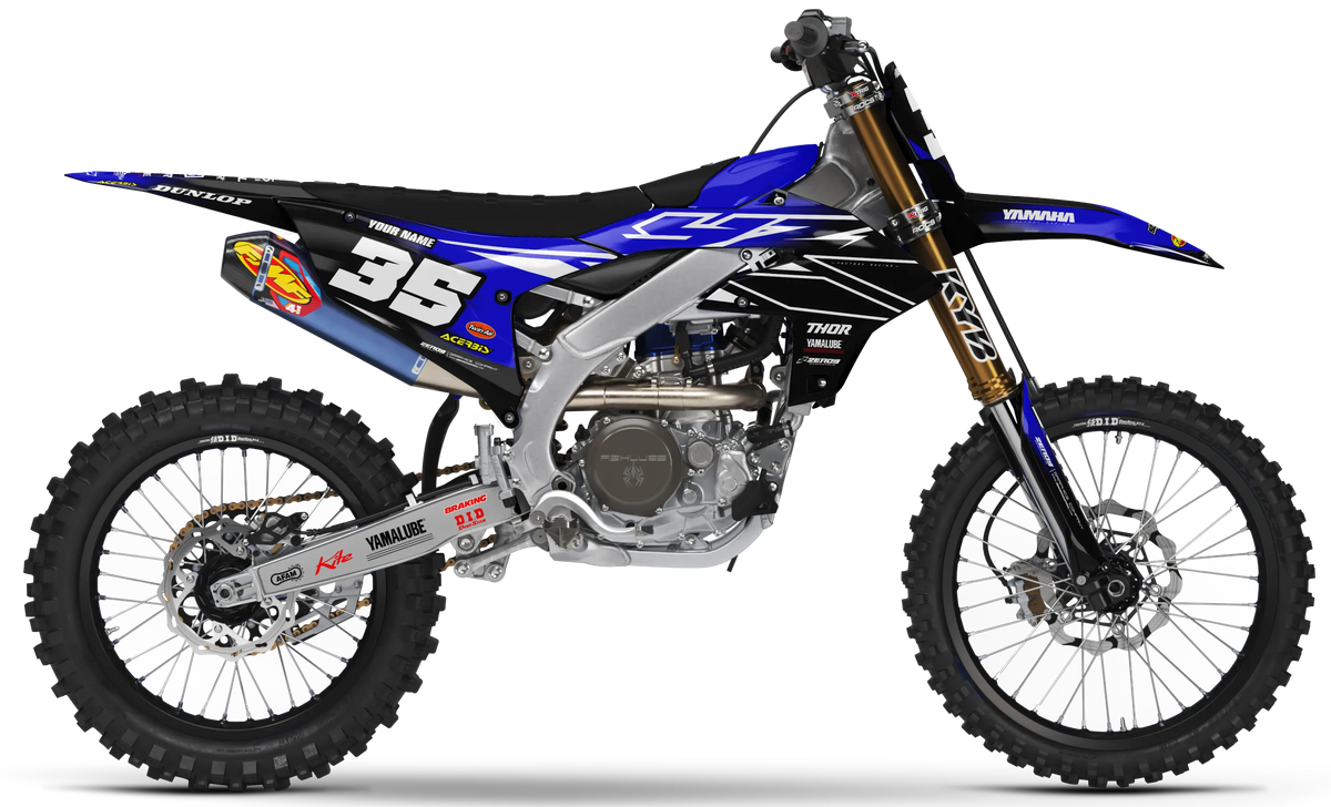 Yamaha Graphics Kit - POWR | Black  GRAPHIC KIT 