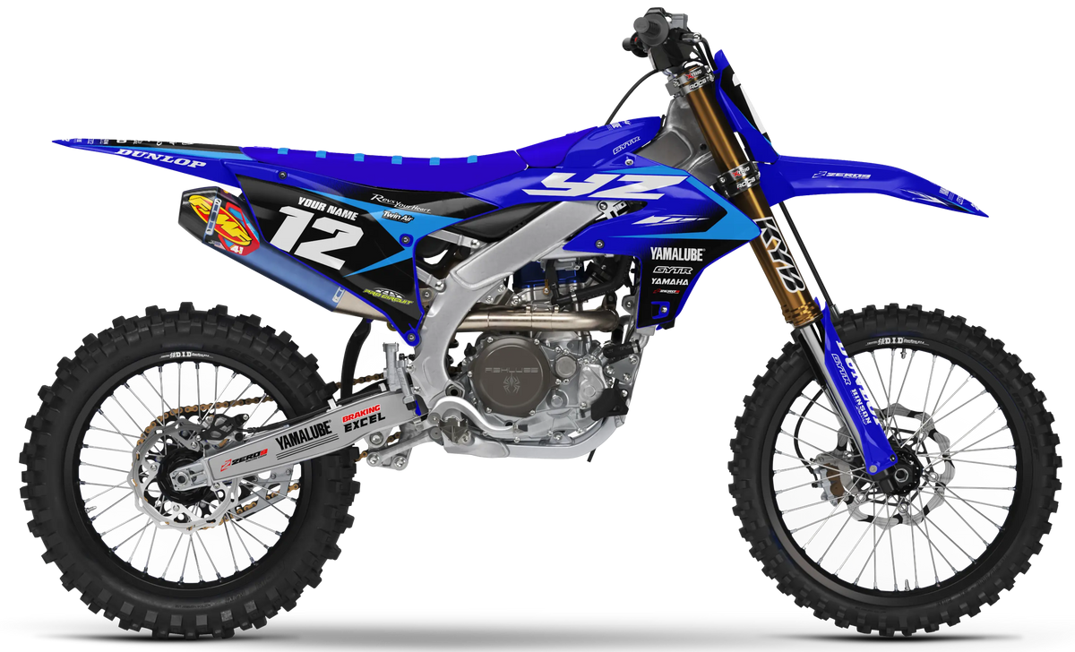 Yamaha Graphics Kit - PRIME | Blue/Blue  GRAPHIC KIT 