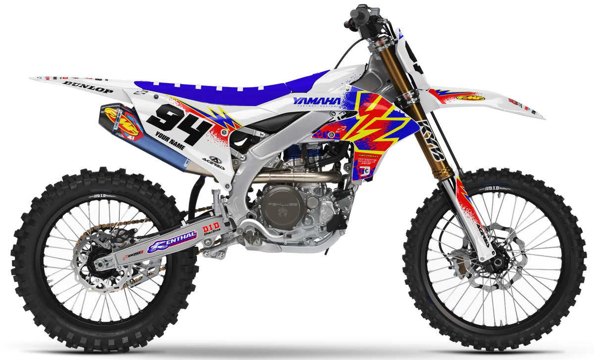 Yamaha Graphics Kit - RETRO 94 | White  GRAPHIC KIT 