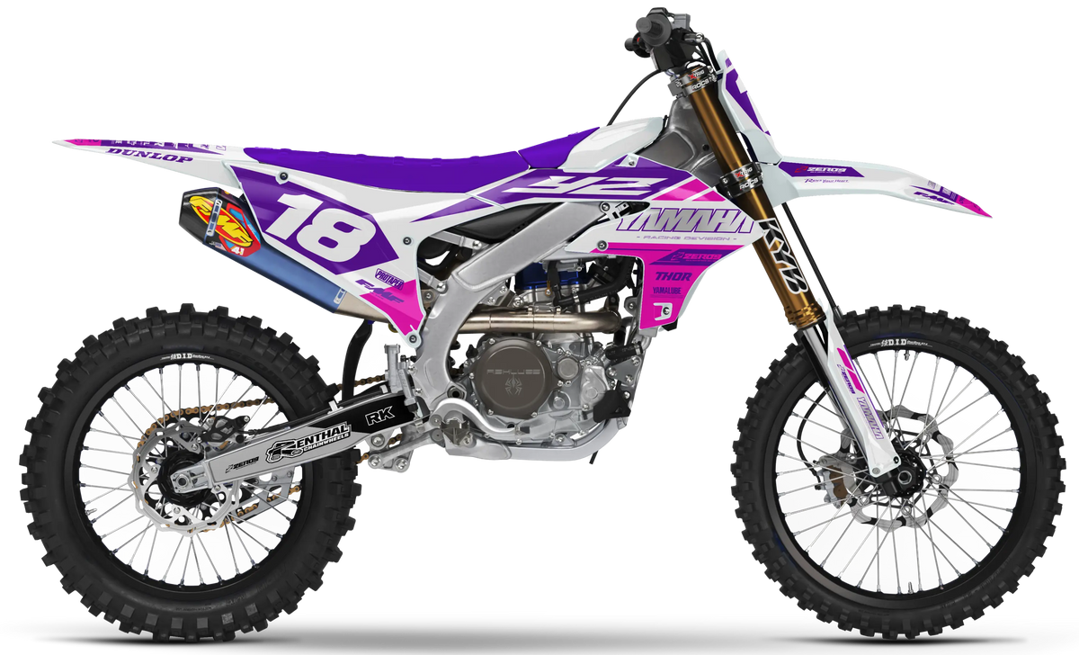 Yamaha Graphics Kit - RIDE | White  GRAPHIC KIT 