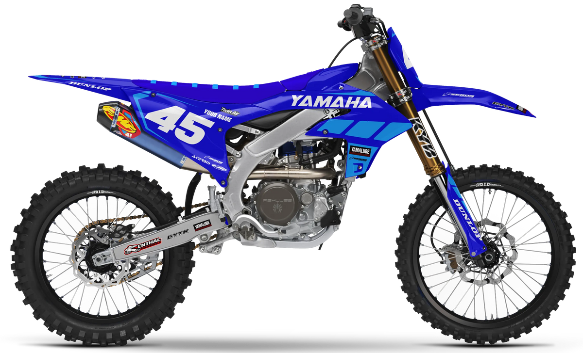 Yamaha Graphics Kit - SPEED | Blue  GRAPHIC KIT 