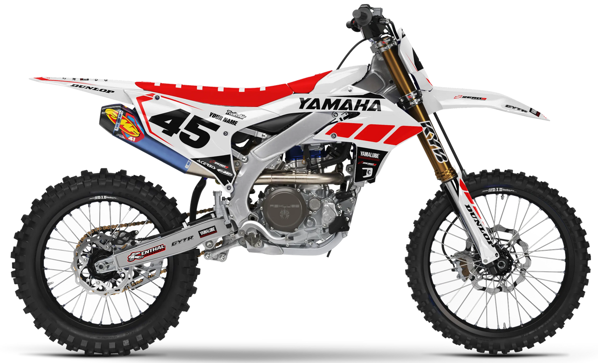 Yamaha Graphics Kit - SPEED | White  GRAPHIC KIT 