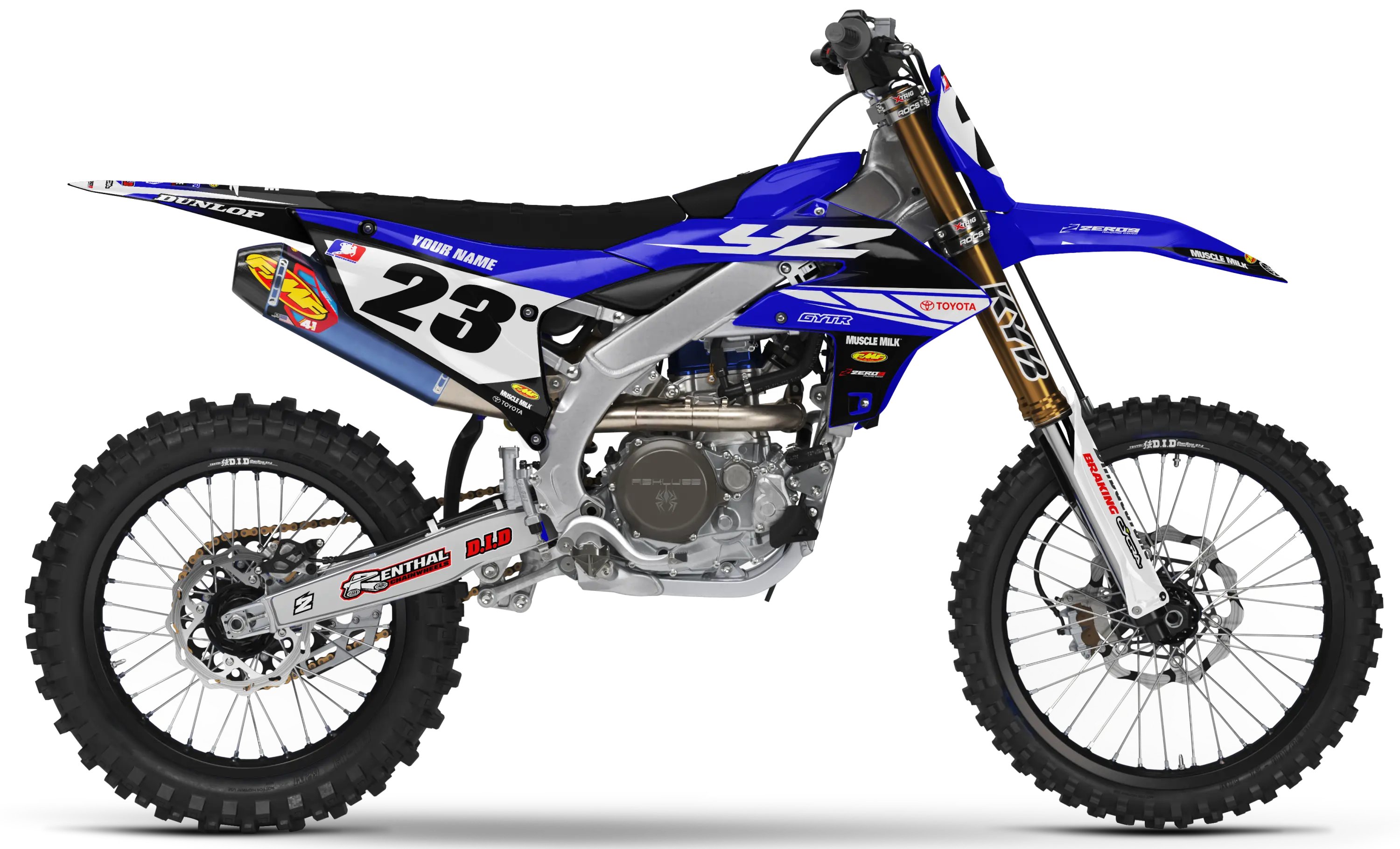 Yamaha Graphics Kit - TEAM ISSUE | Blue  GRAPHIC KIT 