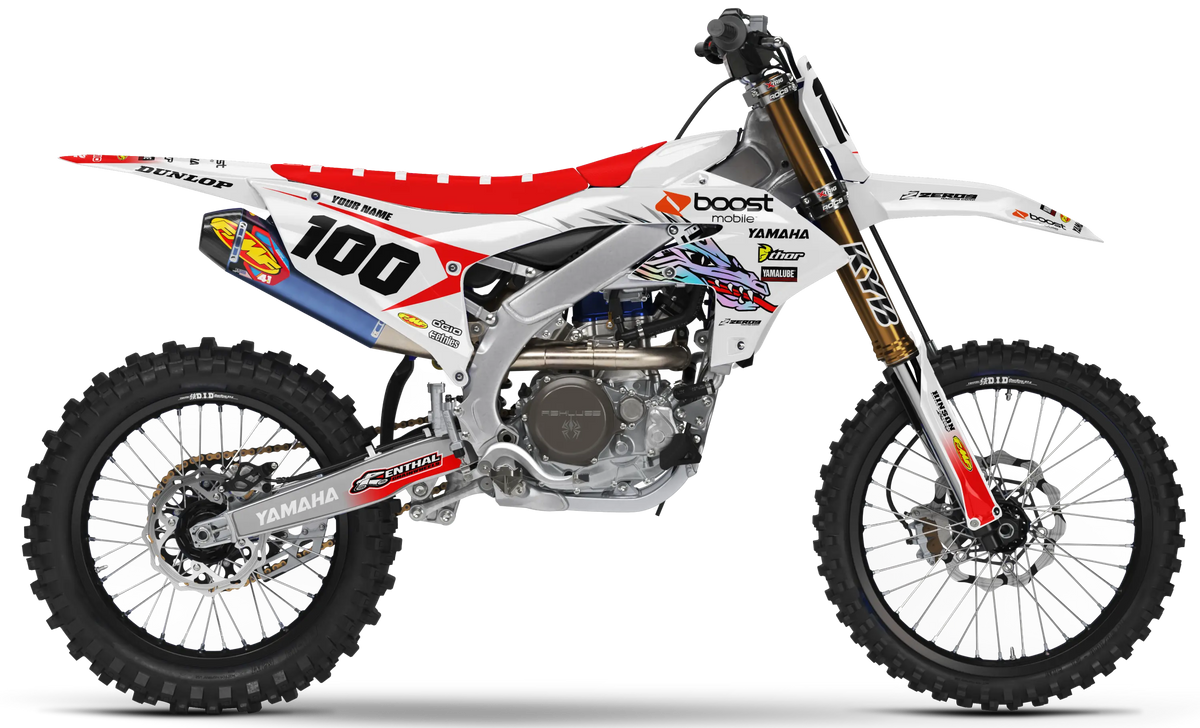 Yamaha Graphics Kit - TROY | White  GRAPHIC KIT 