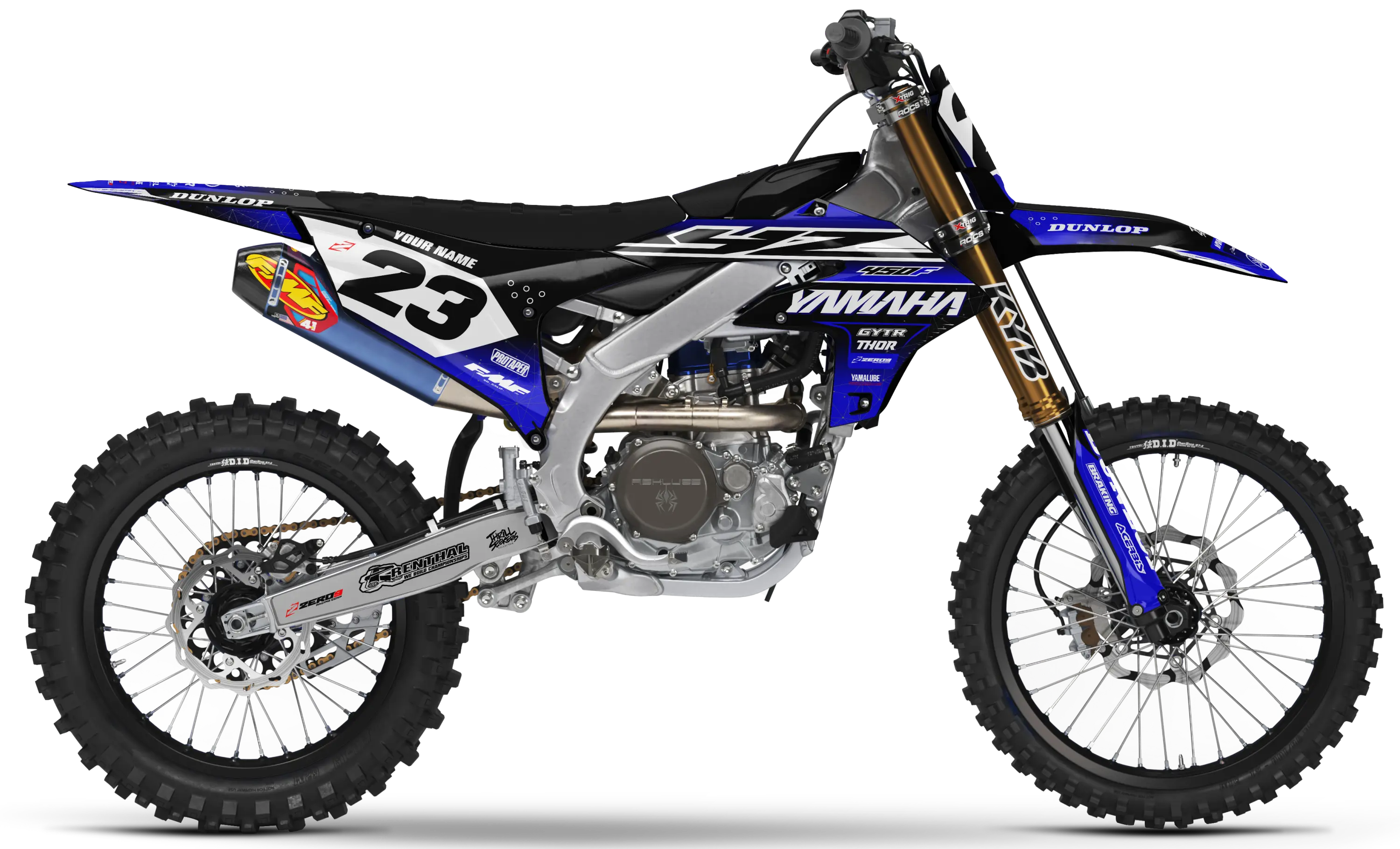 Yamaha Graphics Kit - VIBE | Black  GRAPHIC KIT 