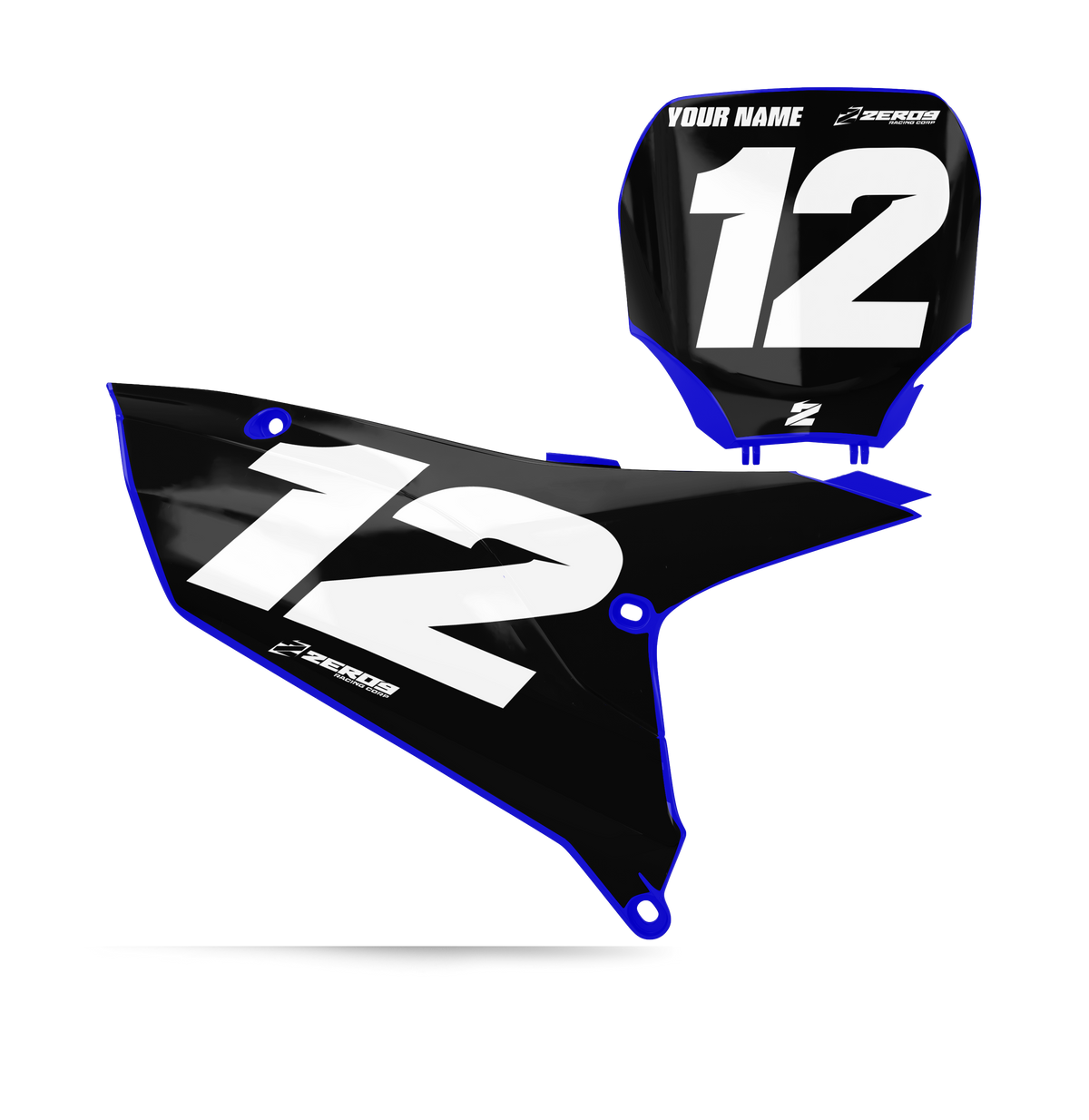 Yamaha Number Plates - Comp  NUMBER PLATES 