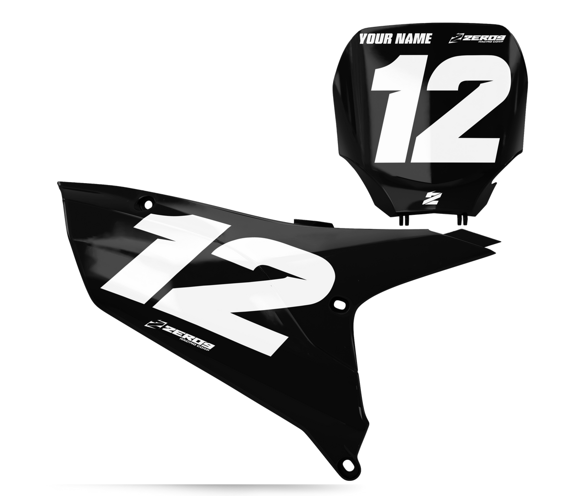 Yamaha Number Plates - Comp  NUMBER PLATES 