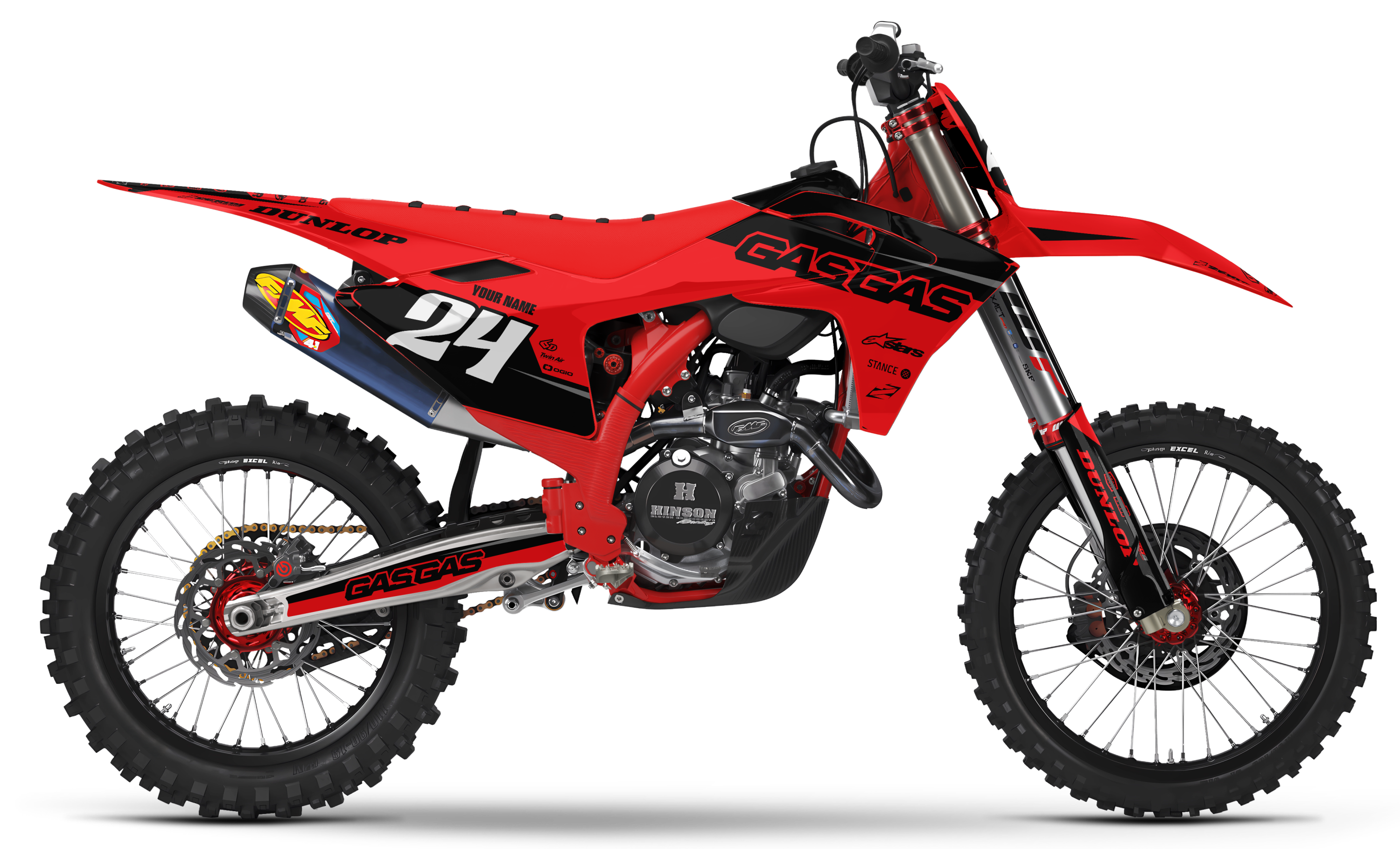 GASGAS Graphics Kit - SHIFT | Red