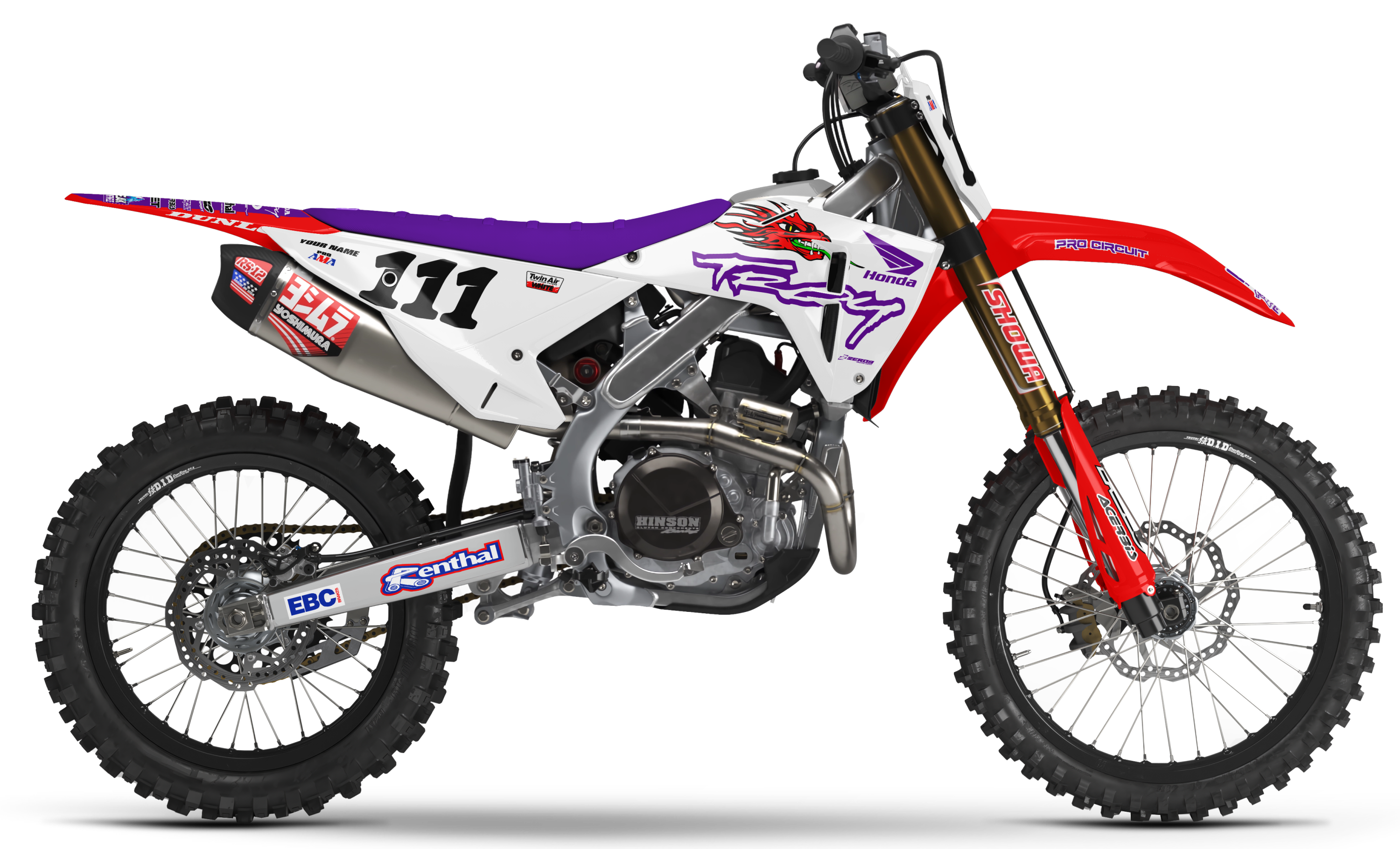 Honda Graphics Kit - HONDA OF TROY | White