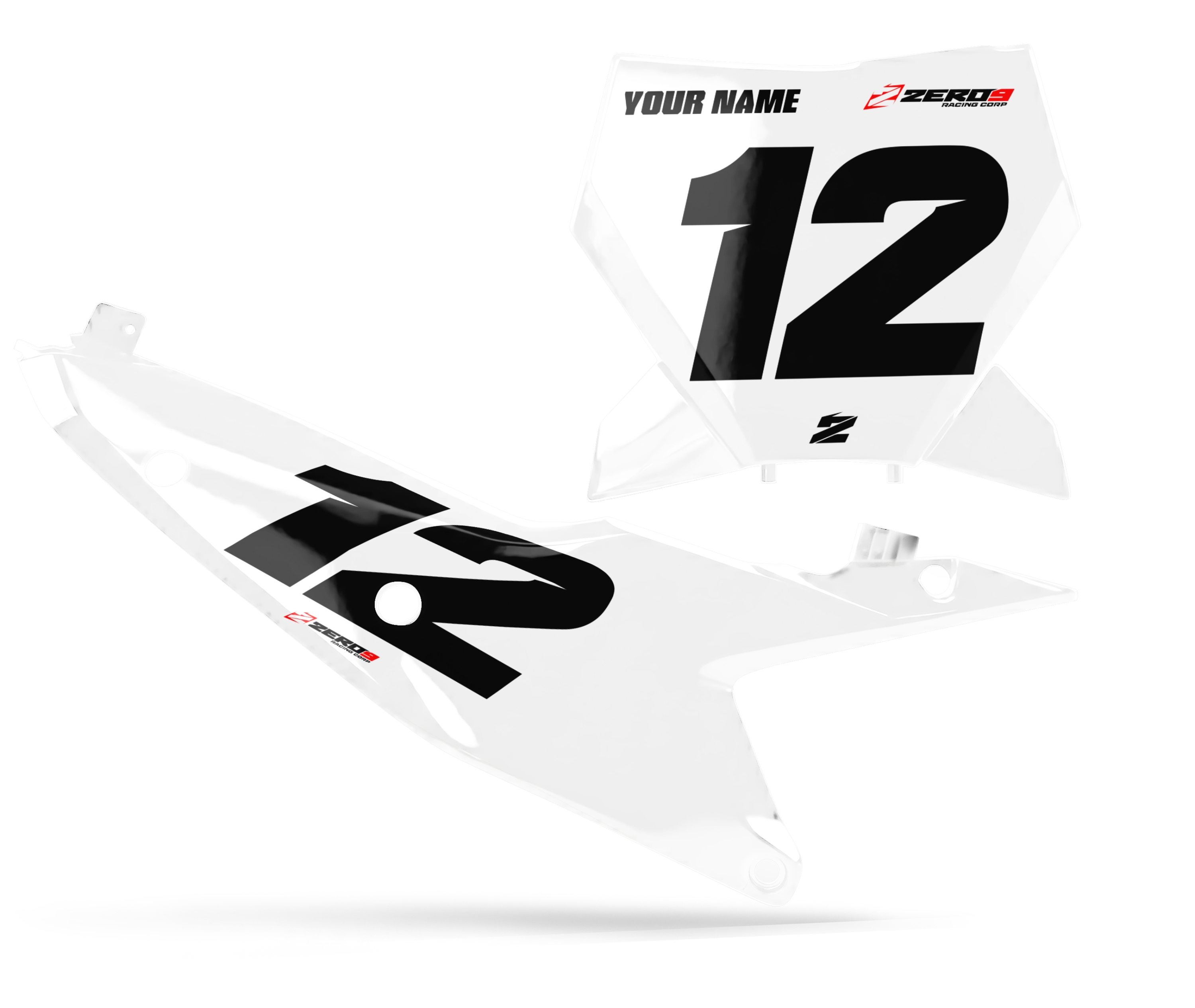KTM Number Plates - Comp