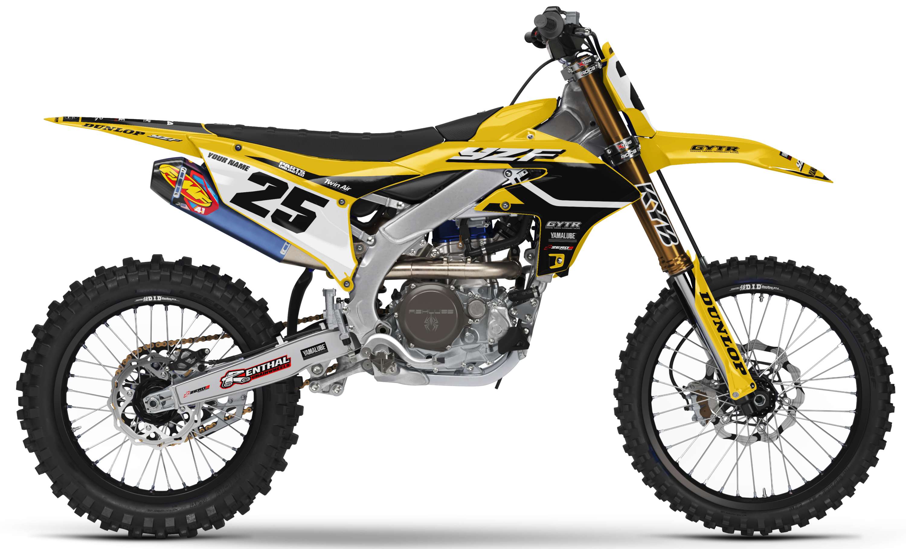Yamaha Graphics Kit - 70th ANNIVERSARY | Yellow