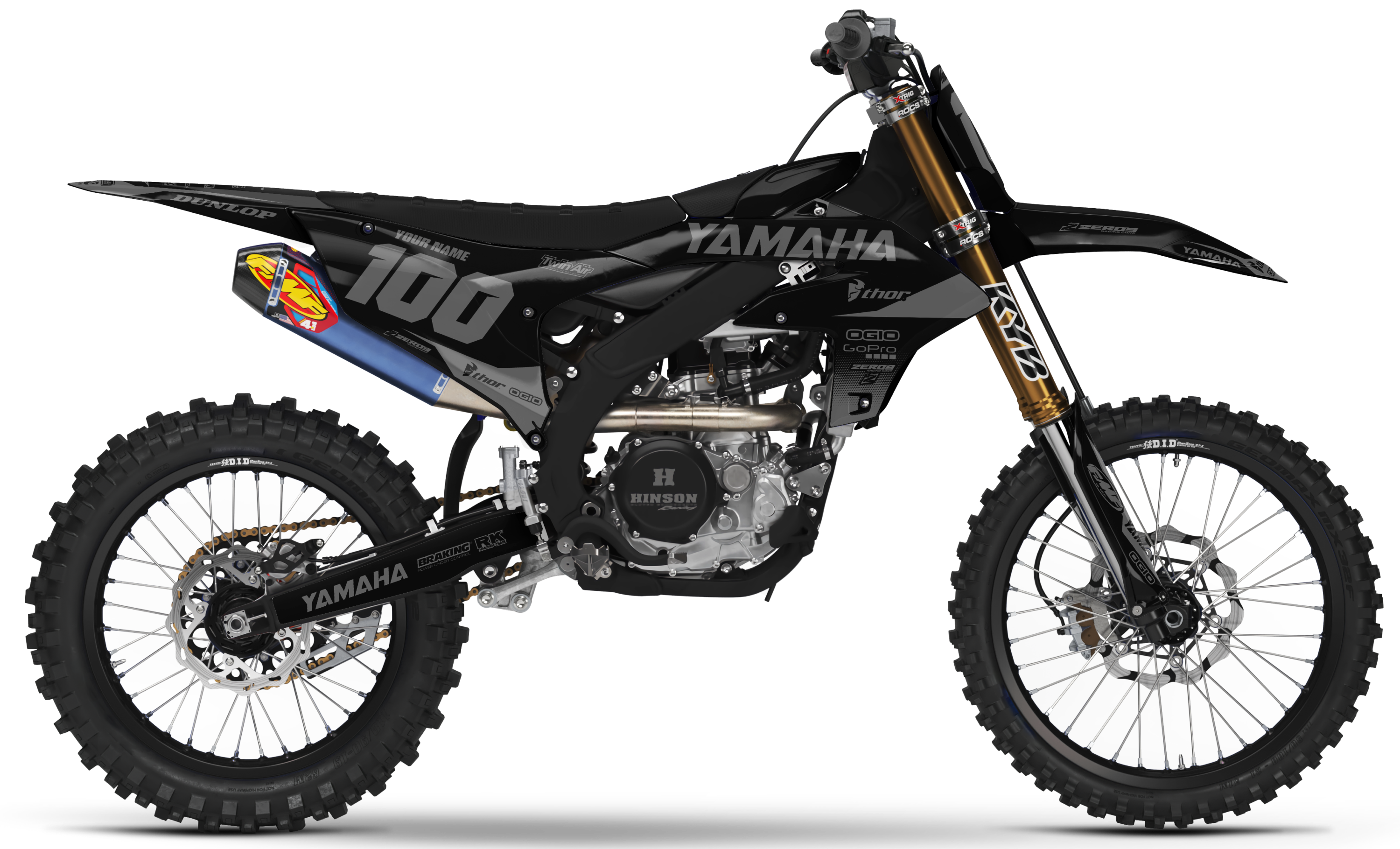 Honda Graphics Kit - BLOK | Red