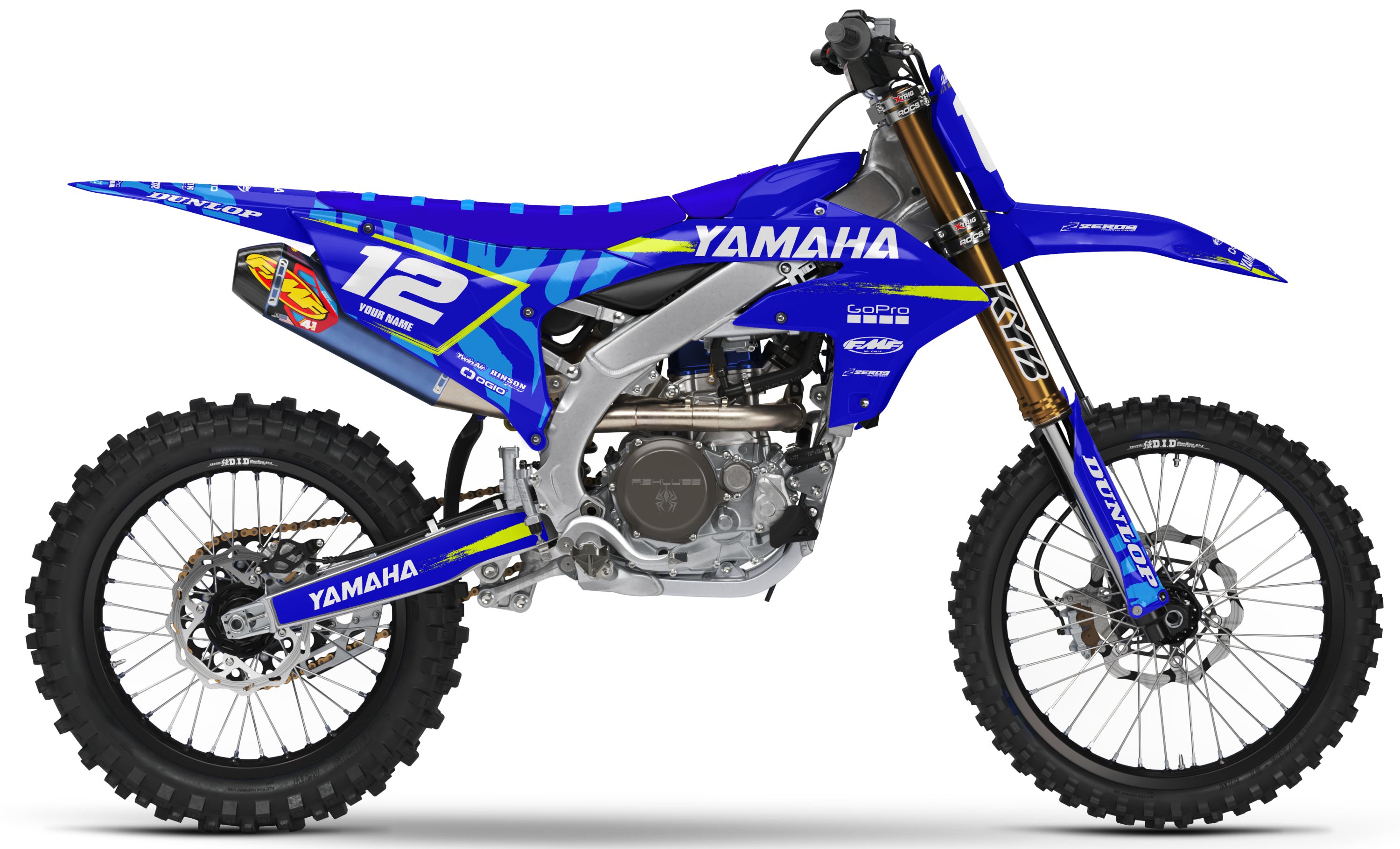 Yamaha Graphics Kit - HYPE | Blue