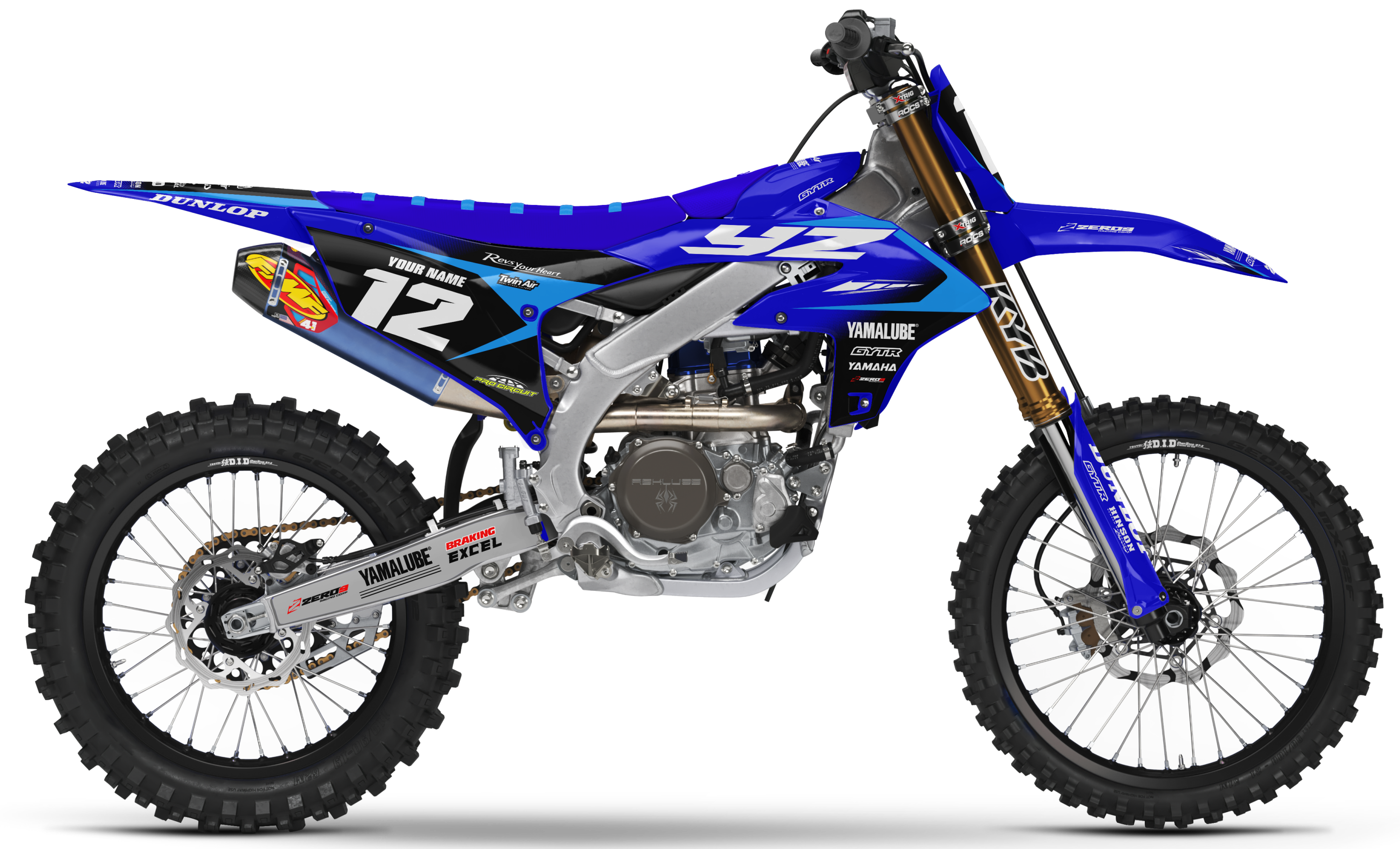 Yamaha Graphics Kit - PRIME | Blue/Blue
