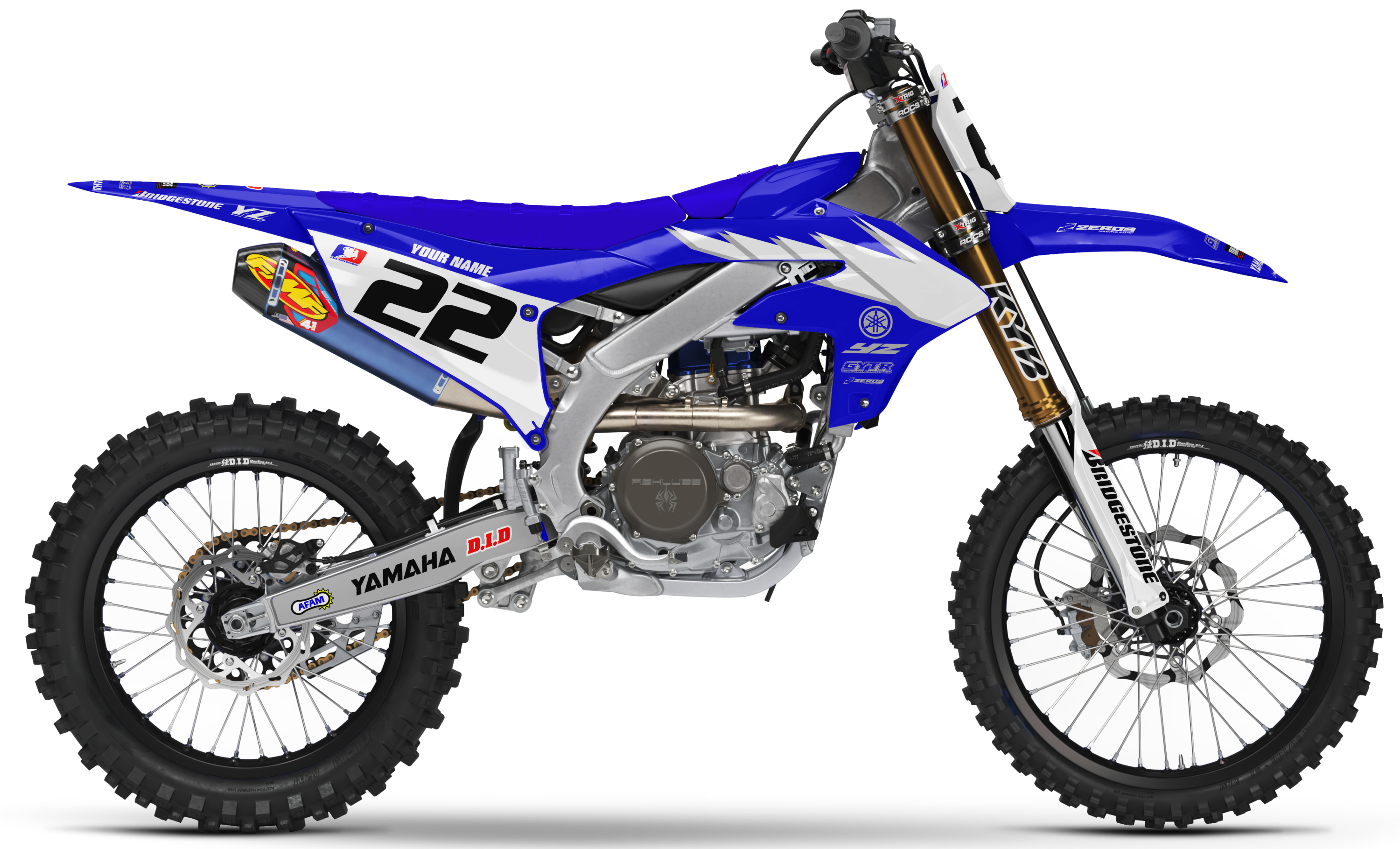 Yamaha Graphics Kit - REED | Blue