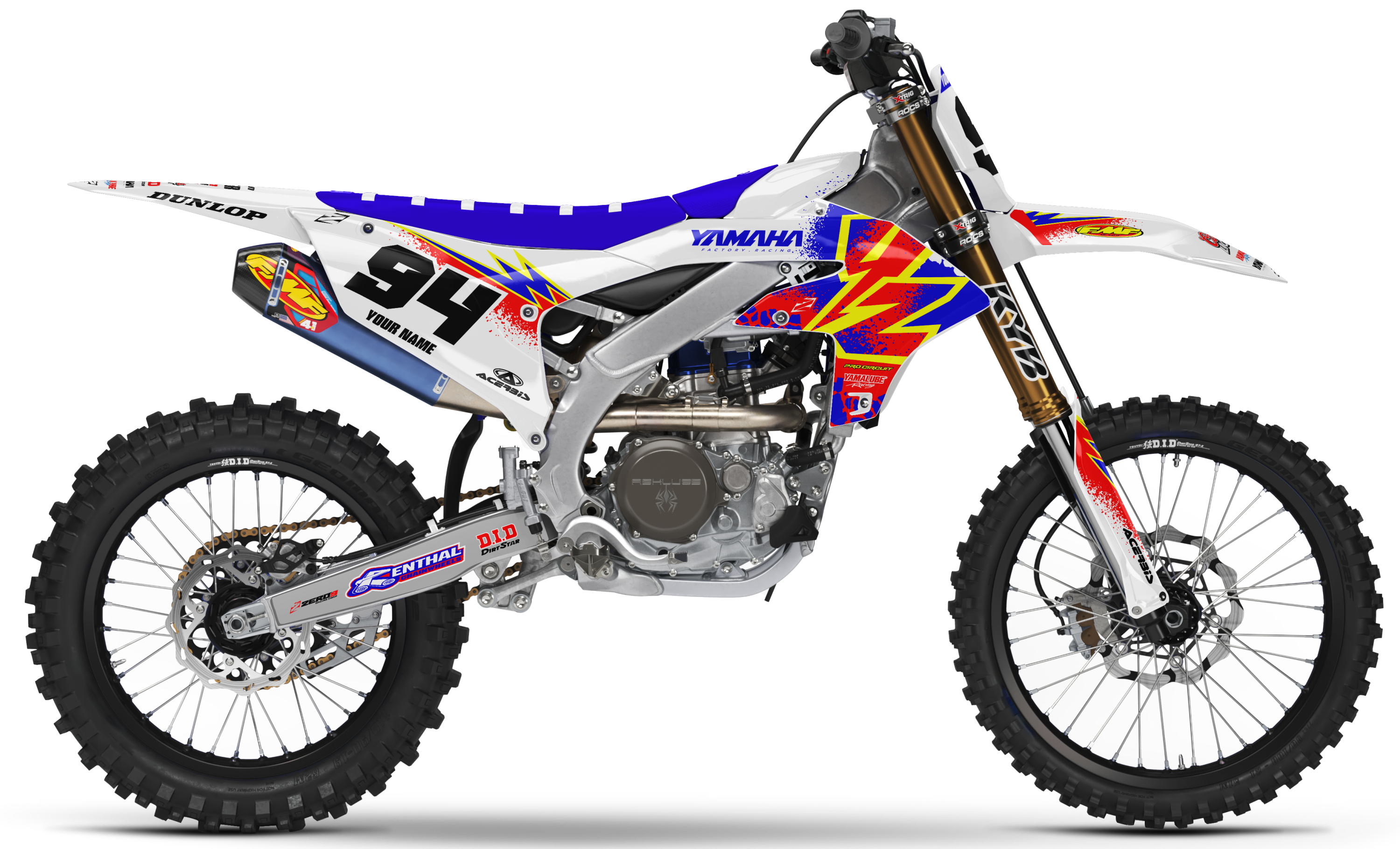 Yamaha Graphics Kit - RETRO 94 | White